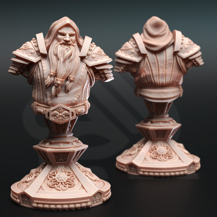 BUST Dwarven Life Cleric - Tors of Delvdor image