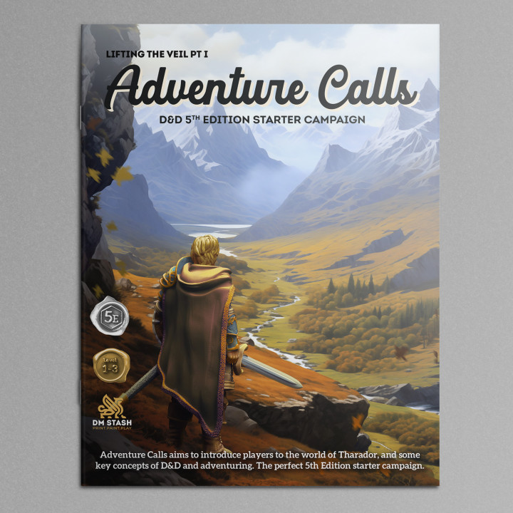 DM Stash Jan '24 5E Campaign - Lifting the Veil Pt I: Adventure Calls image