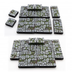 Picture of print of Modular ruins tiles