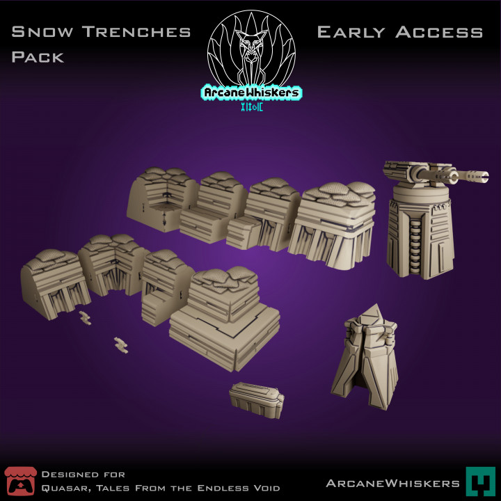 Snow trench pack image