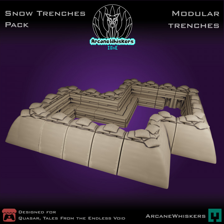 Snow trench pack image