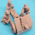 Leig 18  gun with Raupenschlepper tractor - 28mm print image