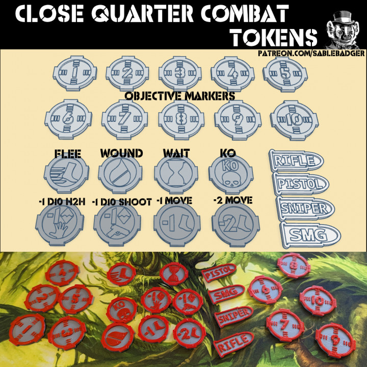 Game Token Project - Close Quarteres Combat image