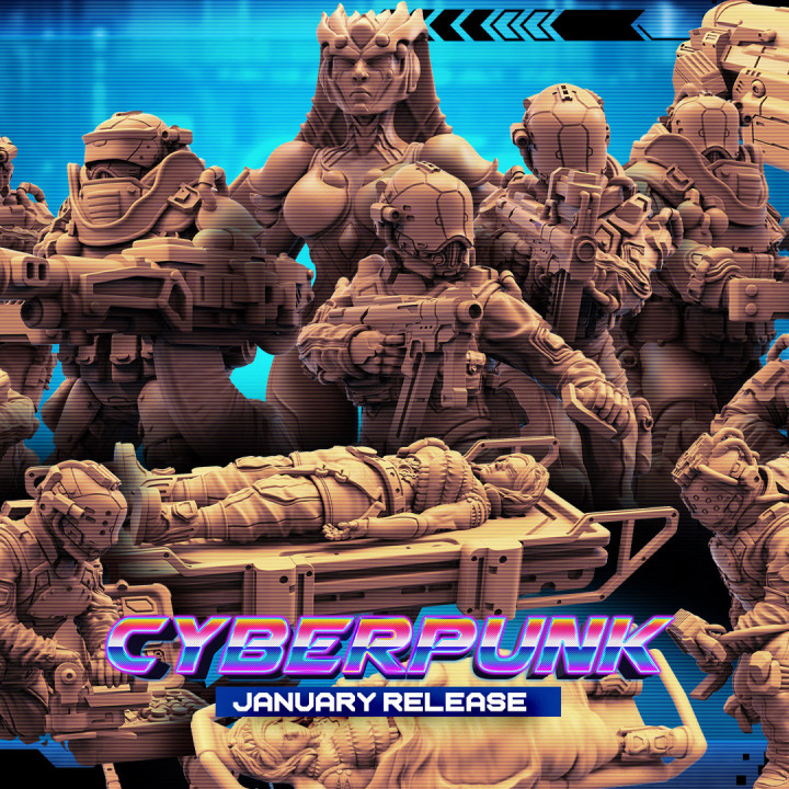 JANUARY 2024 TRIBES - CYBERPUNK RELEASE