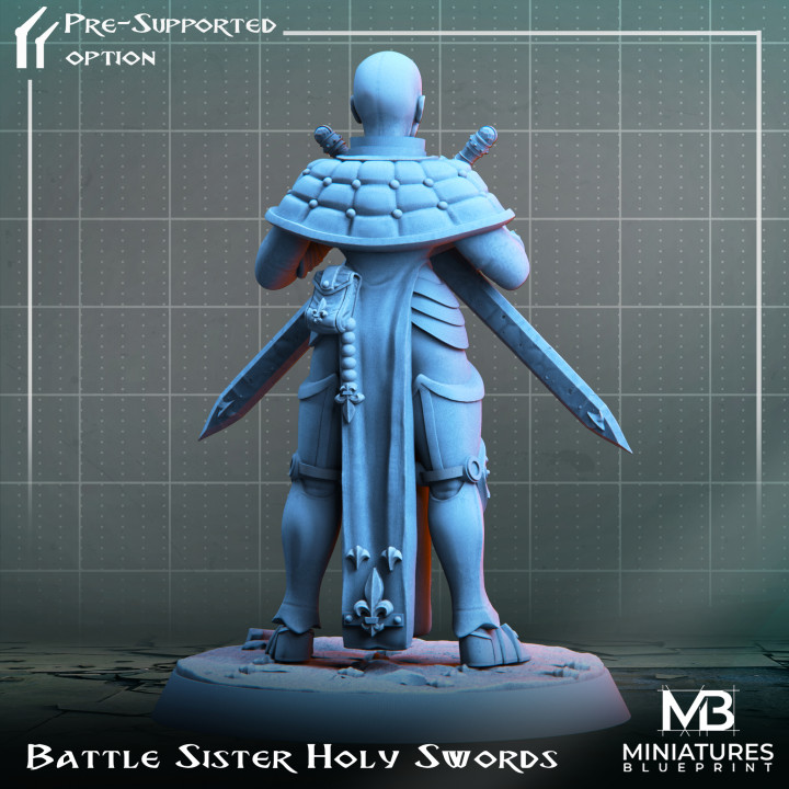 Battle Sister Holy Swords