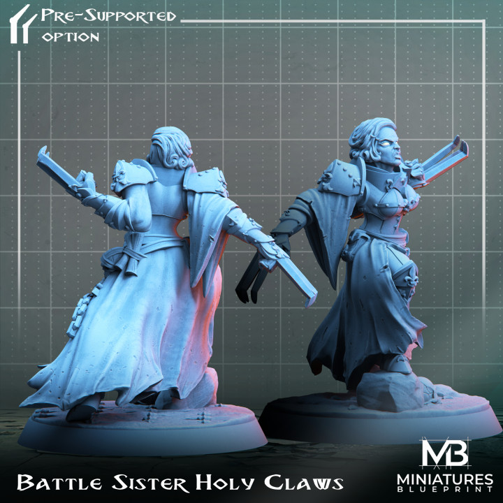 Battle Sister Holy Claws image