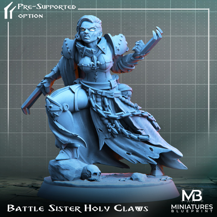 Battle Sister Holy Claws image
