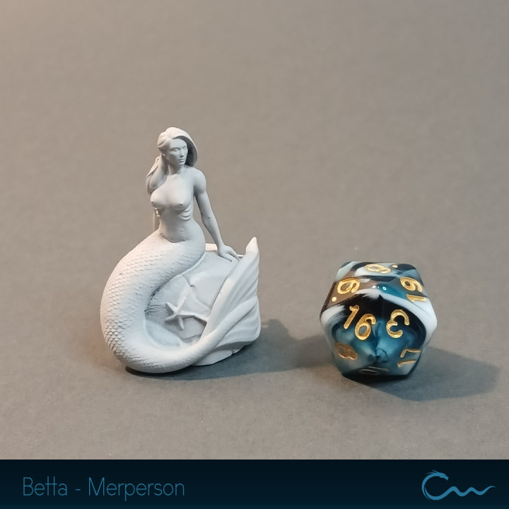 Merperson - Betta - Nude