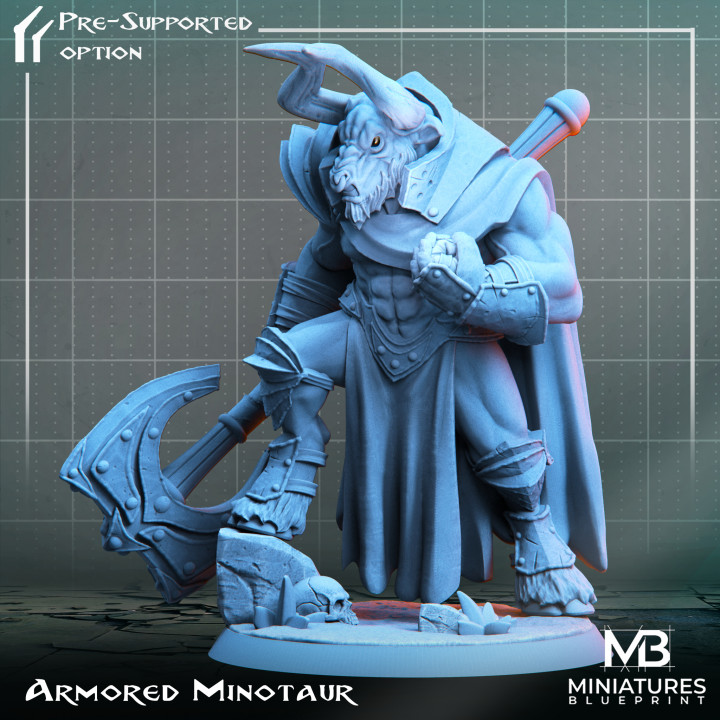 Armored Minotaur image