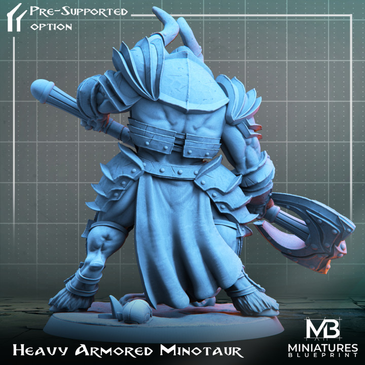 Heavy Armored Minotaur image