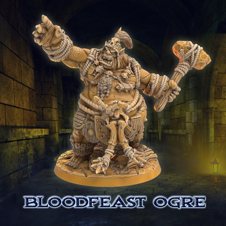 Free STL - Denizens and Dungeon Botherers - BloodFeast Ogre image