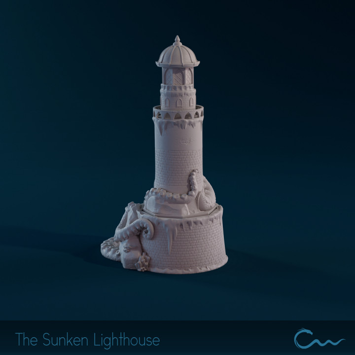 Sunken Lighthouse - Dice Tower image