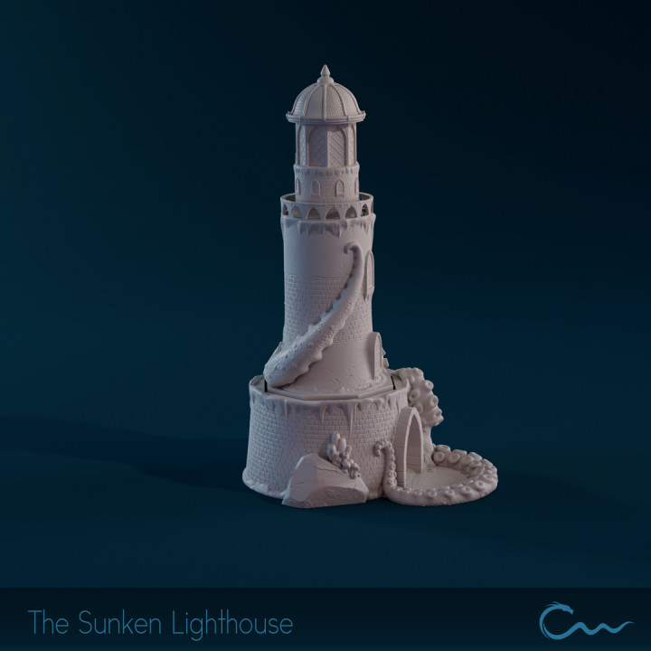 Sunken Lighthouse - Dice Tower image