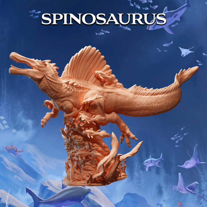 Spinosaurus - Swimming image