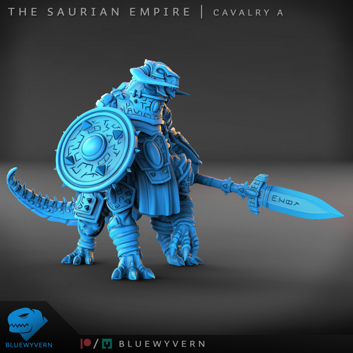 The Saurian Empire - Cavalry A image