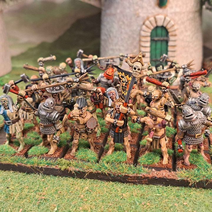 3D Printable Undead Zombies by Ystlund Miniatures