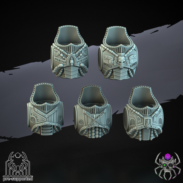 Demon Hunters Battle Squad Torsos&Legs (Bits) image