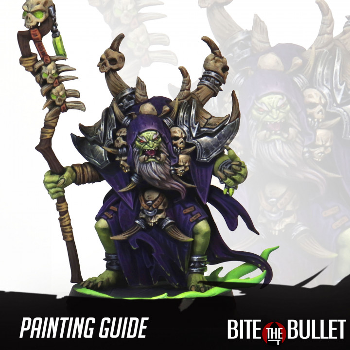 [PDF Only] (Painting Guide) Orc Warlock image
