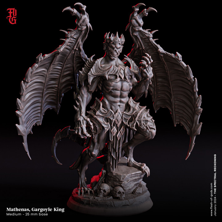 Mathenas, Gargoyle King image