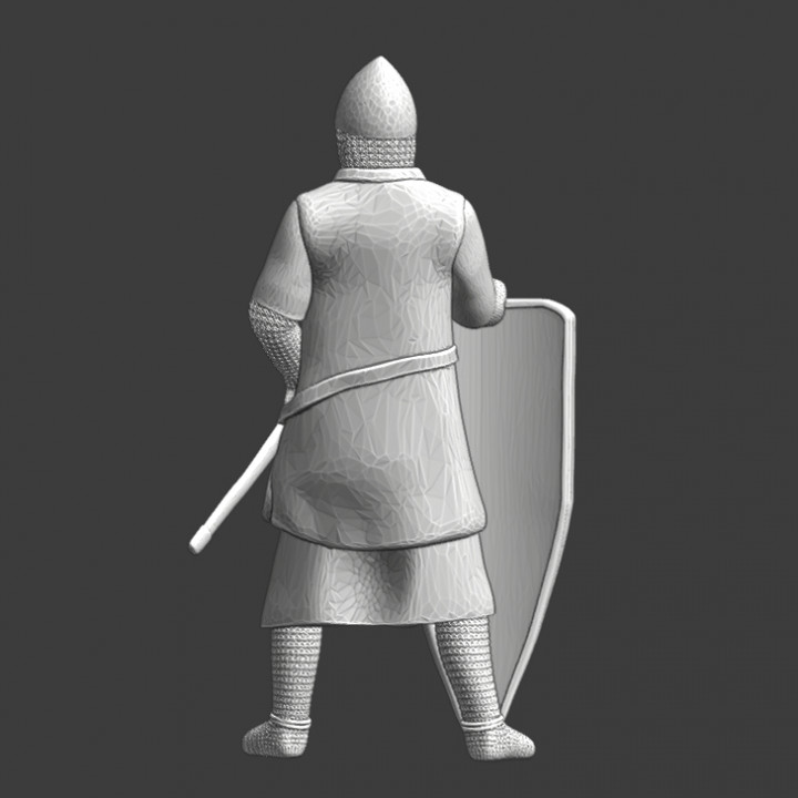 Medieval Hospitaller Knight - resting