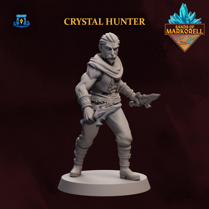 Crystal Hunter of Markorell - 3's Cover