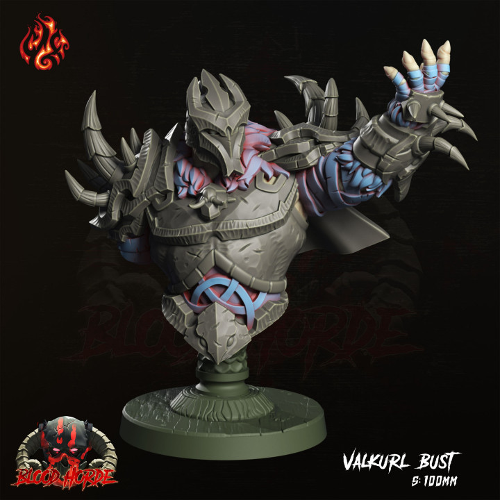 Valkurl the Chaos Warlord Bust image