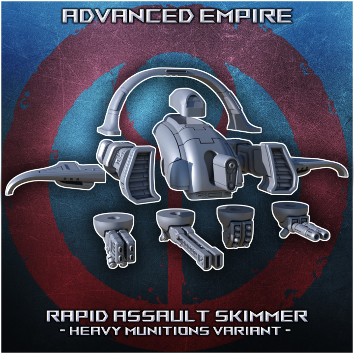 Advanced Empire - Rapid Assault Skimmer (Heavy Munitions Variant) image