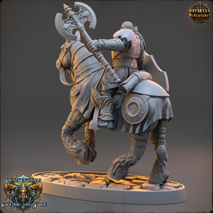 3D Printable Sir Abonard Emberforge - The Protectors of the Cleansing ...