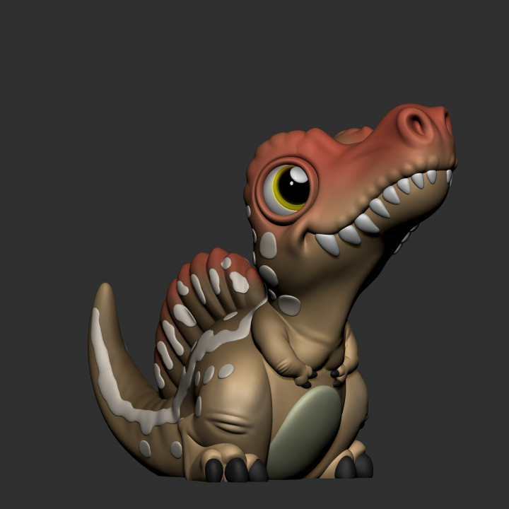 Cute Spinosaurus  (NO SUPPORTS)