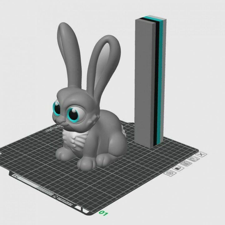 CUTE RABBIT (NO SUPPORTS)