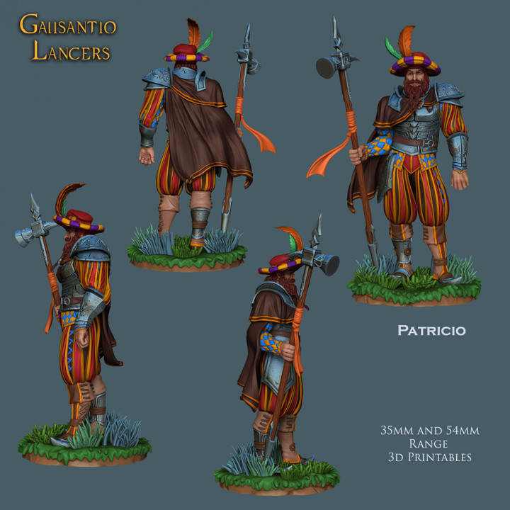 Patricio the Lancer - landsknecht style guard image