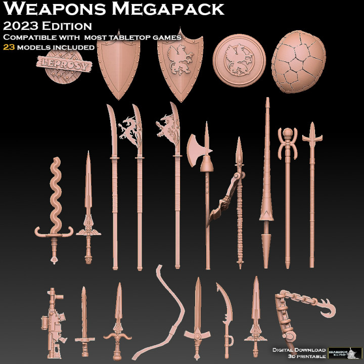 Weapons Megapack 2023 Edition image