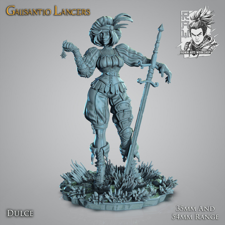 Dulce The Lancer - landsknecht style guard image