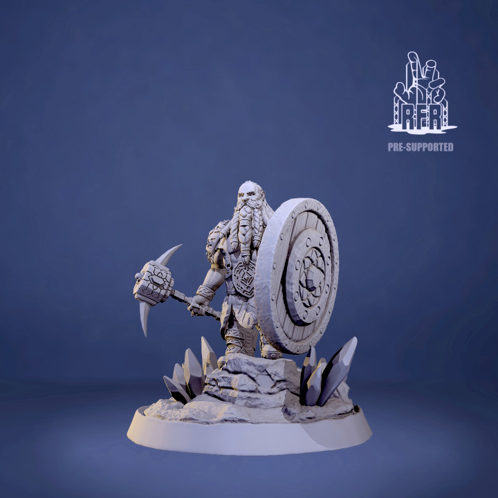 Crystal expedition - Tabletop Miniatures (pre-supported) image