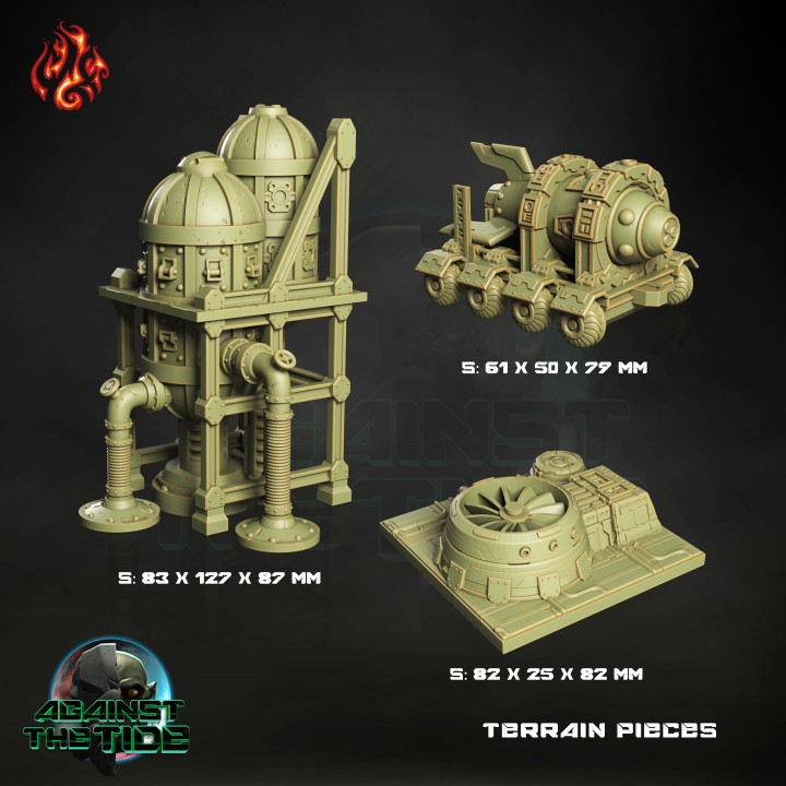Rubicon C Weapons Factory scenery pieces image