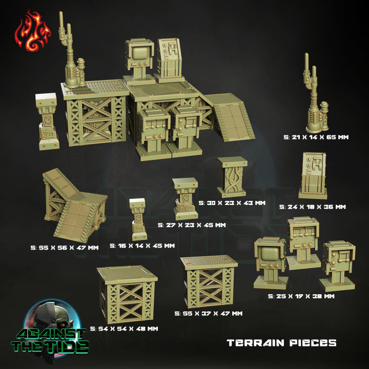 Rubicon C Weapons Factory scenery pieces image