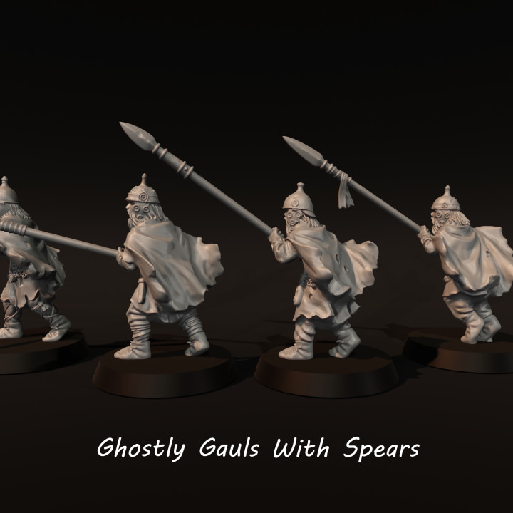 Ghostly Gauls With Spears