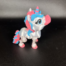 Picture of print of PRINT IN PLACE CUTE FLEXI PONY UNICORN