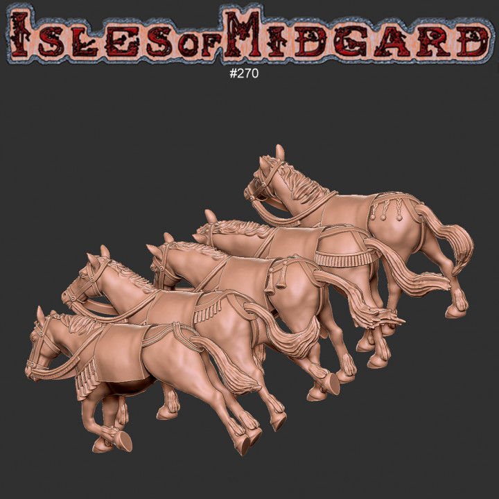 IoM N'Aldaan - Samurai - Horse Pack #01 image