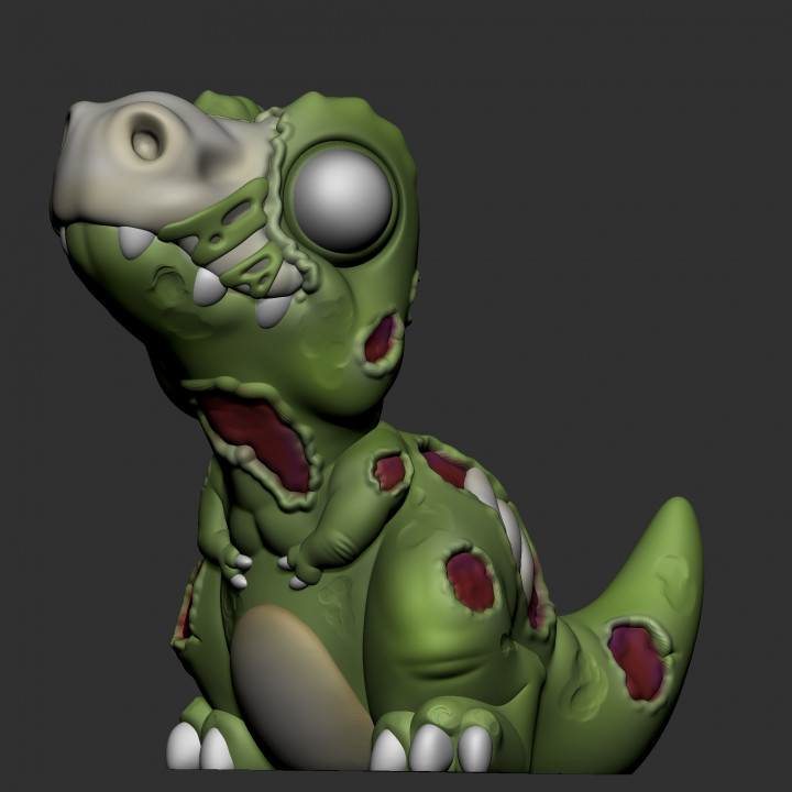 Zombie Trex  (NO SUPPORTS) image