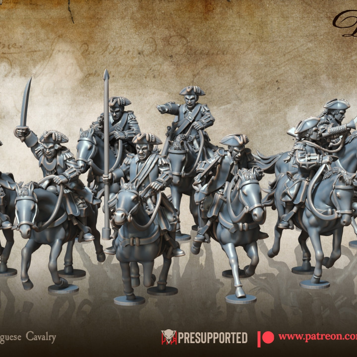 SYW Portuguese Line Cavalry image