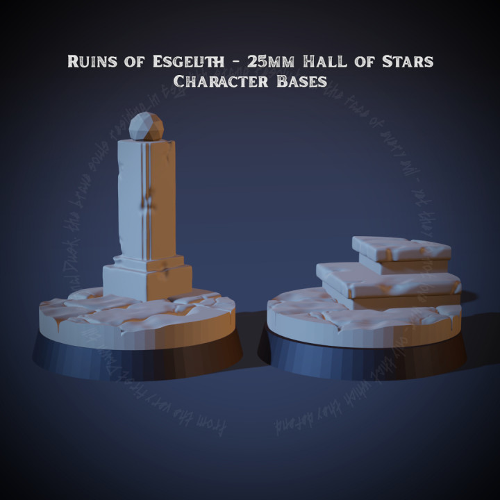 Ruins of Esgelith - 25mm Hall of Stars Character Bases image