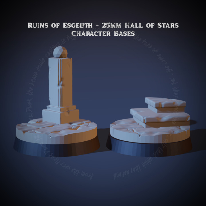 Ruins of Esgelith - 25mm Hall of Stars Character Bases