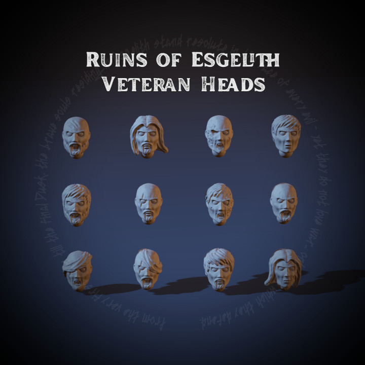 Ruins of Esgelith - Bare Veteran Heads
