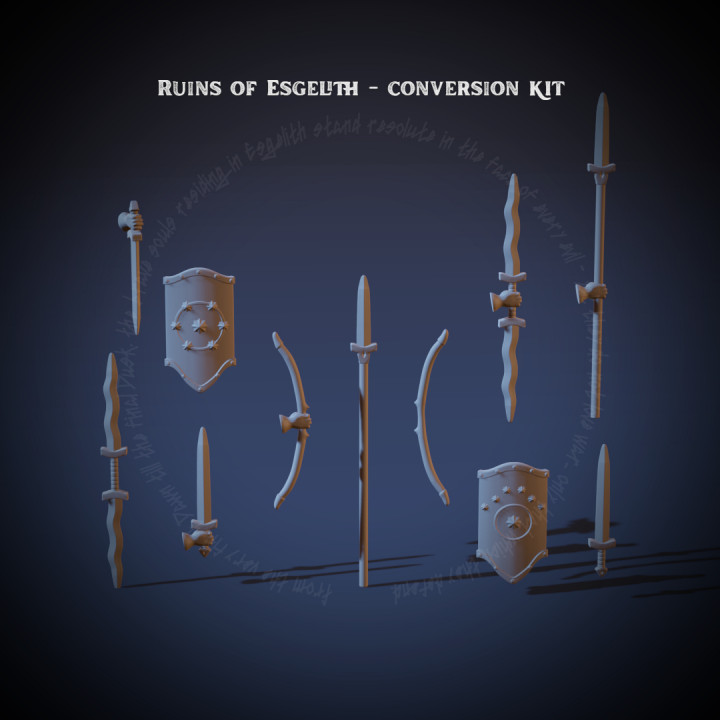 Ruins of Esgelith - Weapons Conversion Kit