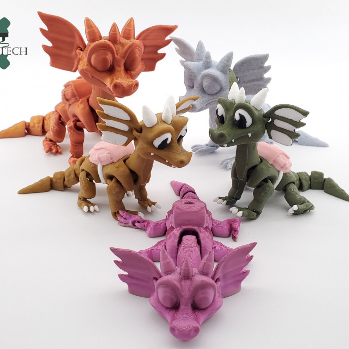 Cobotech Articulated Scholar Dragon by Cobotech
