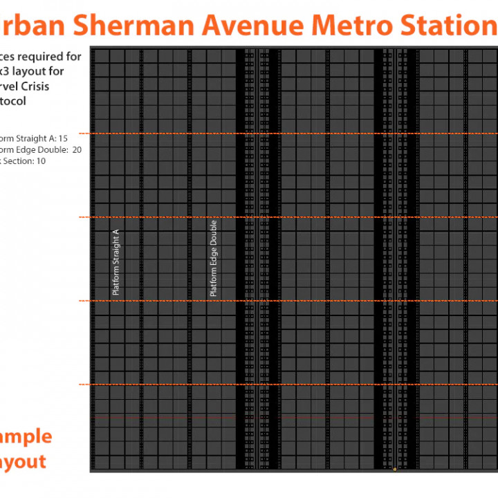 Urban Sherman Avenue Subway Metro Station 28mm image