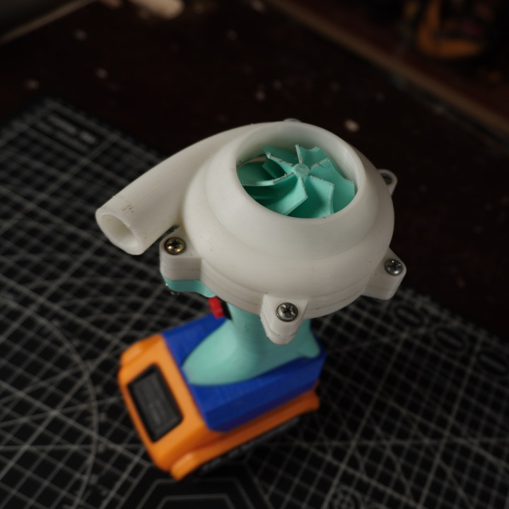 turbo blower with hand grip image