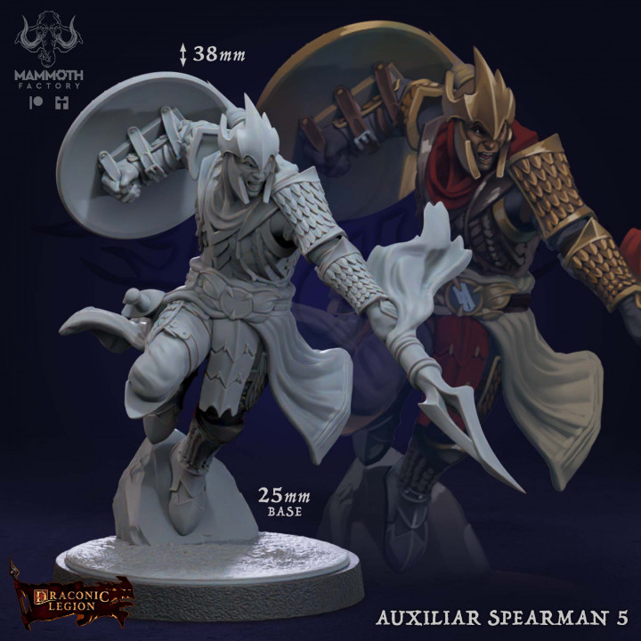 Auxilliar Spearmen Warband image