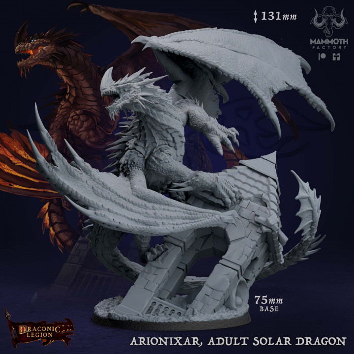 Arionixar, Adult Solar Dragon image